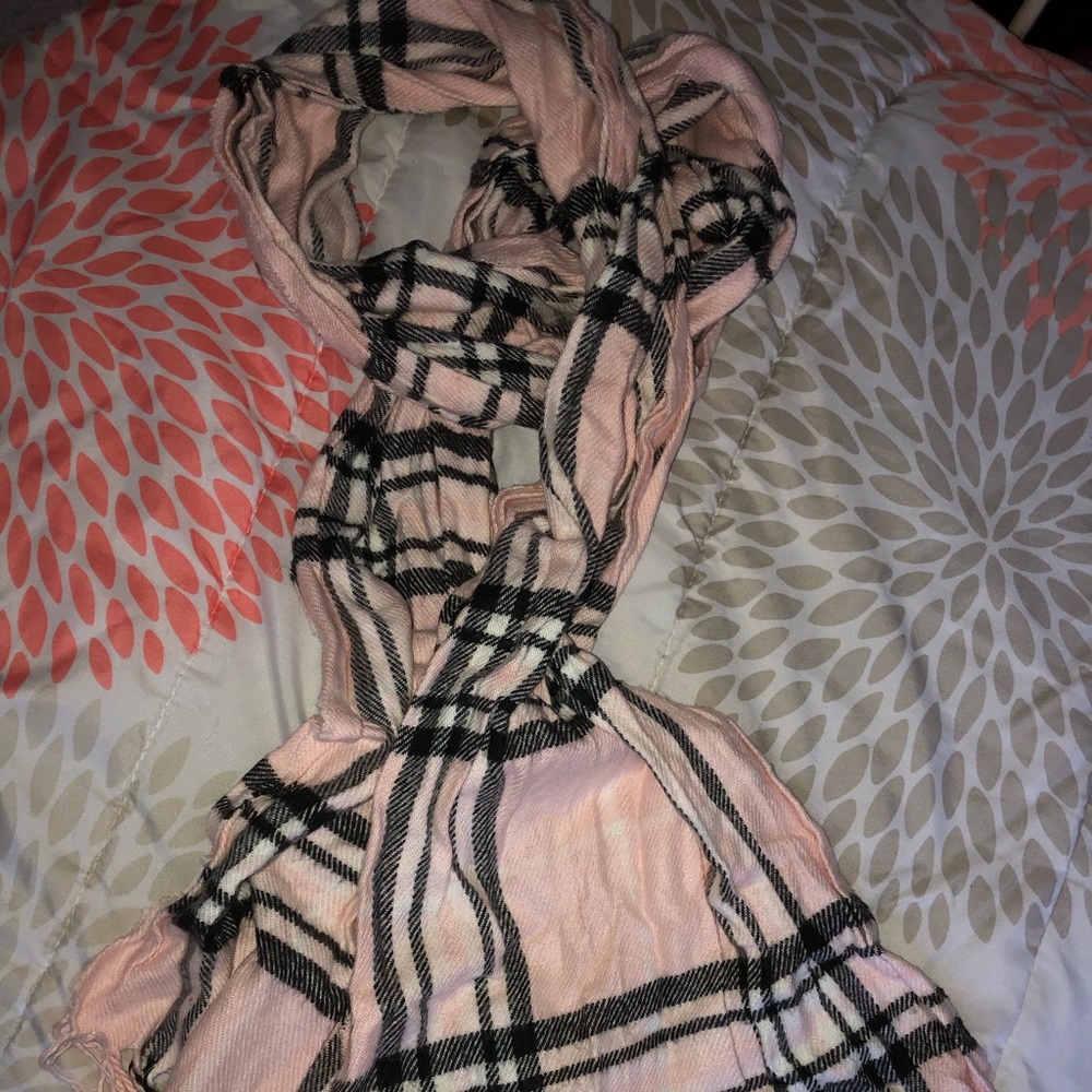 Pink scarf